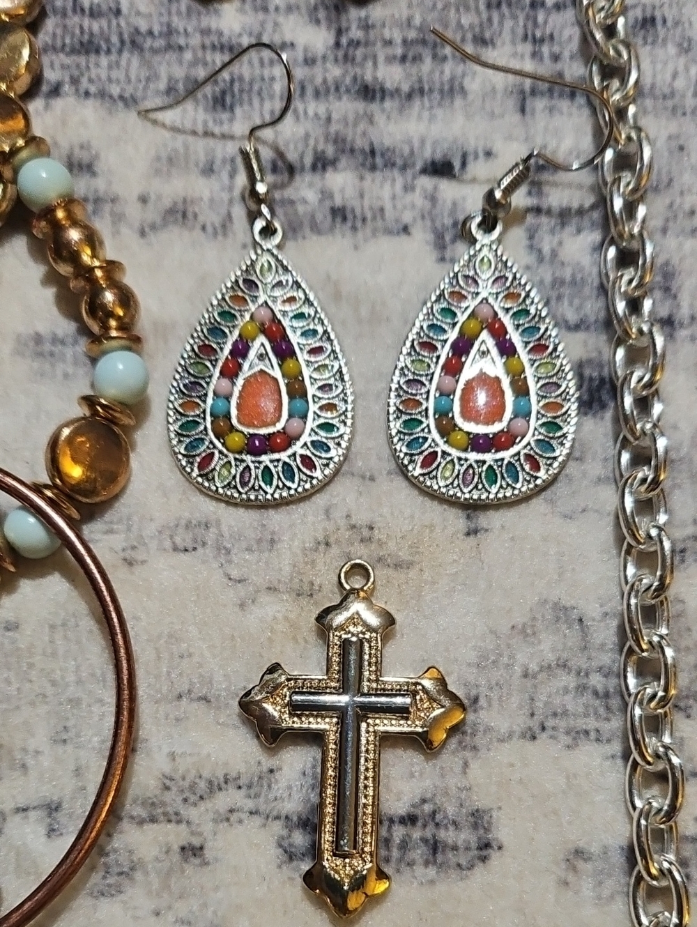 Jewelry Bundle 13 Items Assorted Jewelry Set - Picture 8 of 11